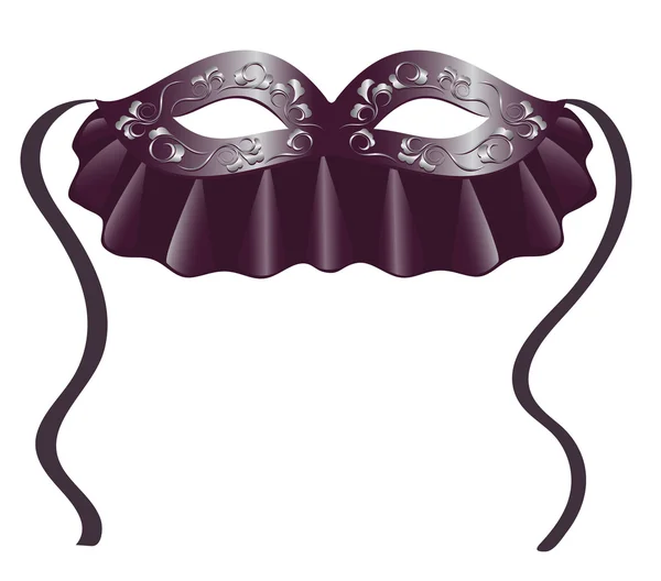 Карнавальная маска. Векторная деформация — стоковый вектор