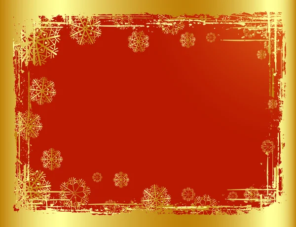 Fond de Noël doré design. Illustration vectorielle . — Image vectorielle