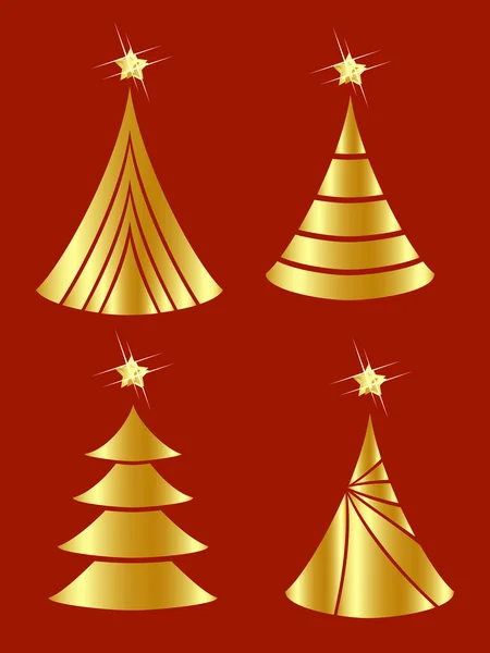 Kerstboom ontwerp. vectorillustratie. — Stockvector
