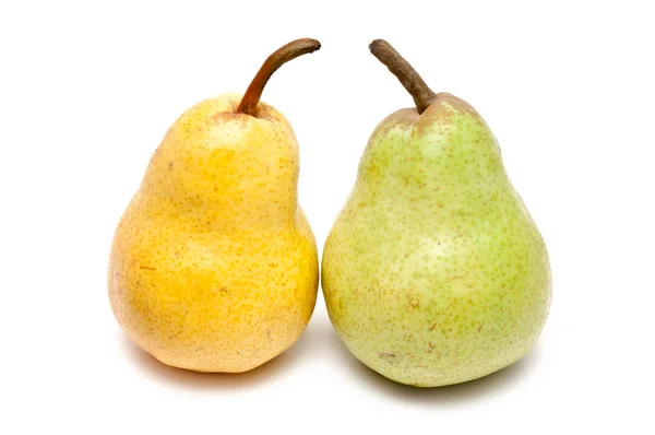 Green and yellow pear — Stock Photo, Image