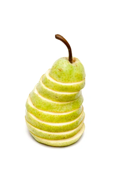 Sliced pear — Stock Photo, Image
