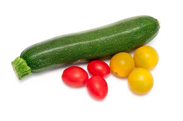Courgette en tomaten — Stockfoto