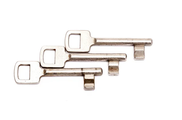 Tre nycklar — Stockfoto