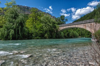 Verdon gorge clipart