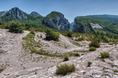 Verdon Gorge clipart