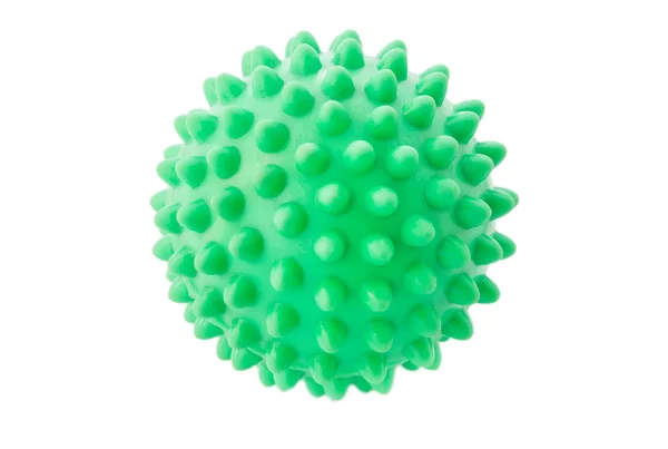 スパイクと緑色の球体. — ストック写真