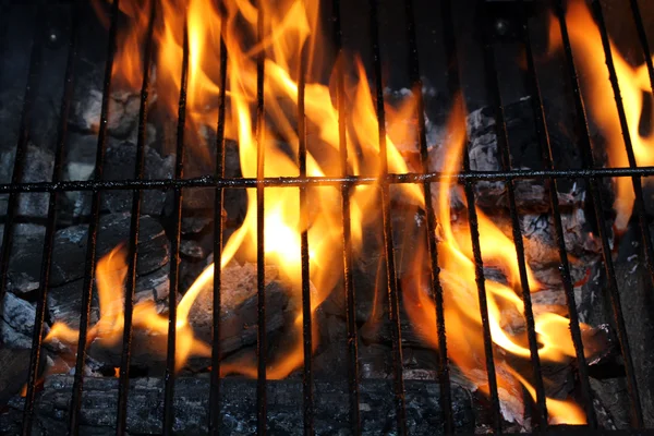 Fire BBQ — Fotografie, imagine de stoc
