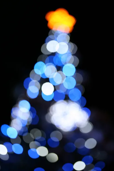 Karácsonyi fények Stock Kép