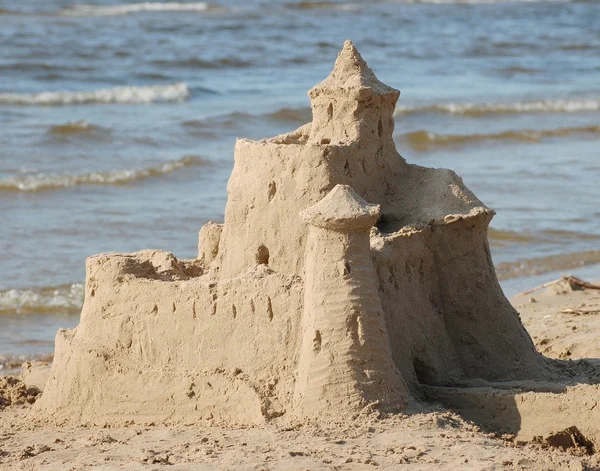 stock image Castle on sand