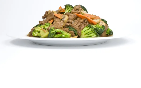 Stir-Fried Beef and Vegetables — Stock Photo, Image