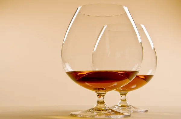 Dos vasos de brandy — Foto de Stock