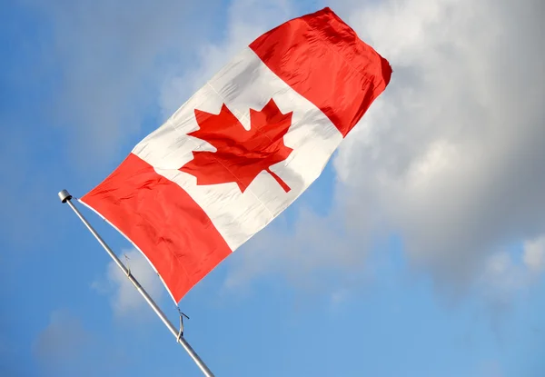 Σειρά καναδικής σημαίας — Φωτογραφία Αρχείου