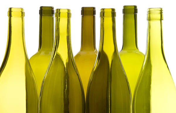 Garrafas de vinho vazias — Fotografia de Stock