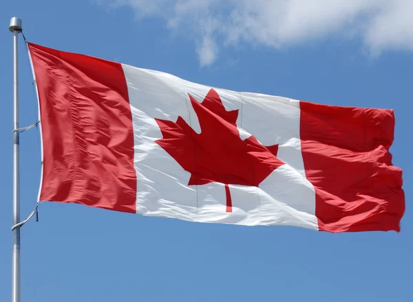 Serie kanadischer Flaggen — Stockfoto