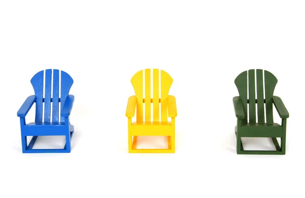 Muskoka sandalyeler — Stockfoto