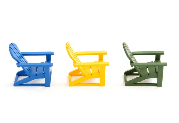 Cadeiras Muskoka — Fotografia de Stock