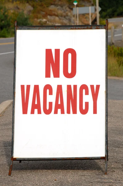 stock image No Vacancy Sign