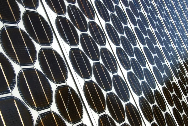 太陽電池アレイ — ストック写真