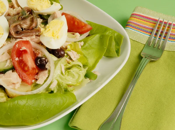 Nicoise salade — Stockfoto