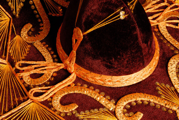 Mexican Sombrero Closeup