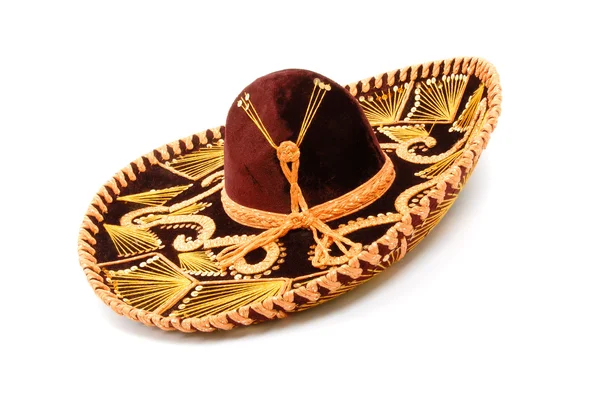 Sombrero mexicano de terciopelo — Foto de Stock