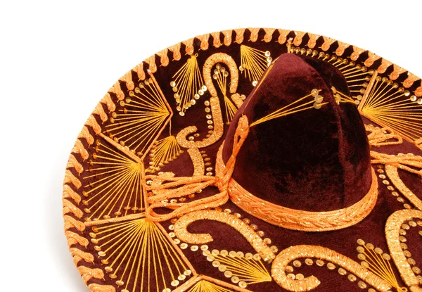 Mexicano Sombrero Closeup — Fotografia de Stock