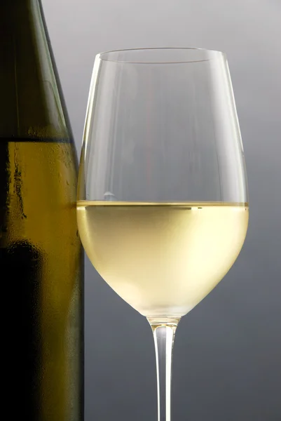 Бокал белого вина — стоковое фото