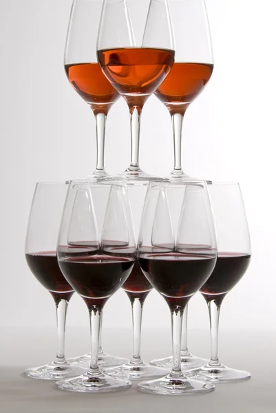 Kleuren van wijn — Stockfoto