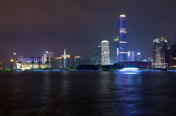Guangzhou City nightview — Stok fotoğraf