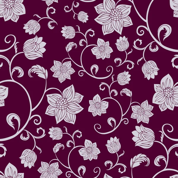 Abstract roses background, vintage seamless pattern, vector wallpaper ...