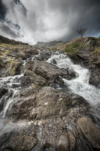 Welsh Waterfall — Stock Photo, Image