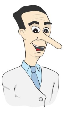 Doctor liar clipart