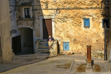 Gargano. Apulia. Italy. clipart