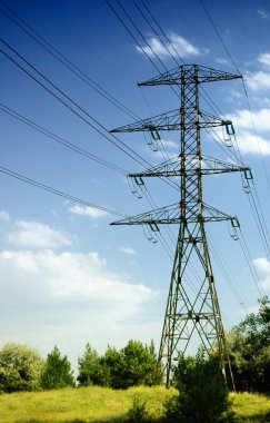 Electric Power Transmission Lines clipart