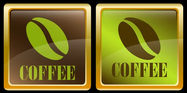 Кофе-бобы — стоковый вектор