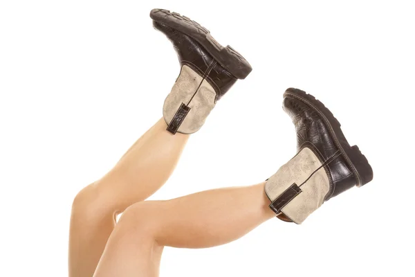 Laarzen benençizmeler bacakları — Stok fotoğraf