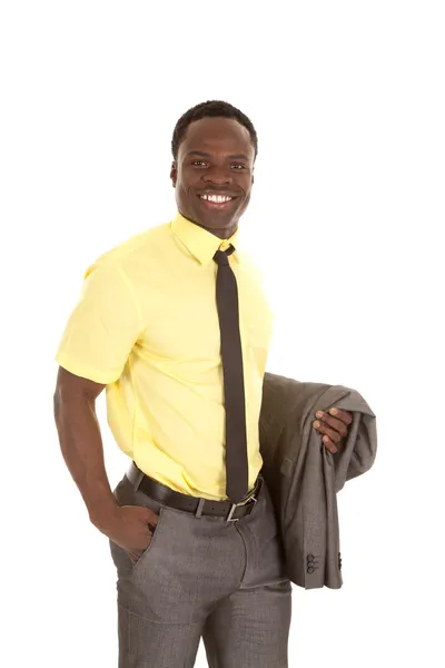 Uomo d'affari senza giacca — Foto Stock