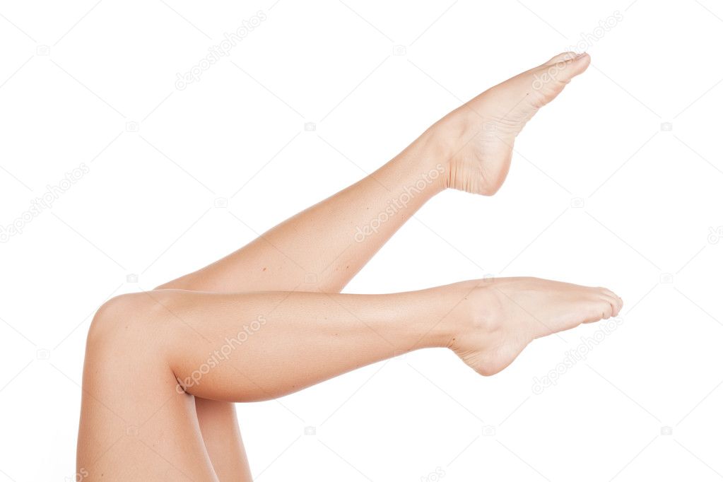 Womans legs scissor