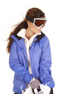 kadın Kayak gözlüğü eldiven