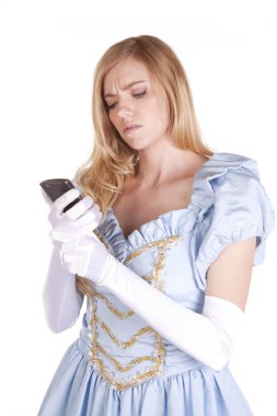 Cinderella phone clipart