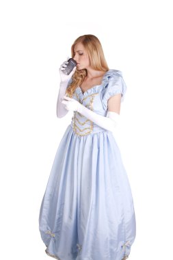 Cinderella smelling clipart