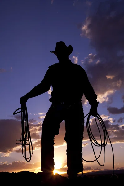 Cowboy rep — Stockfoto