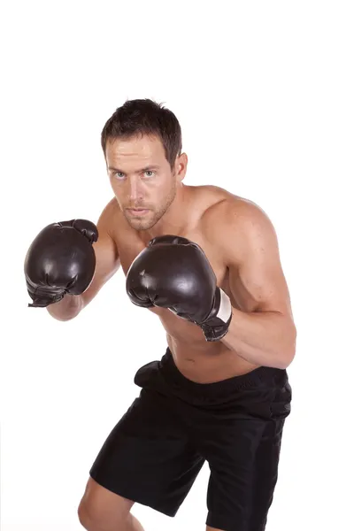 男人的拳击手 — 图库照片