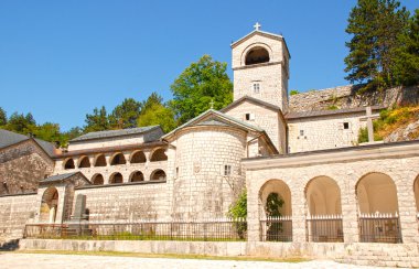 Ortodox monastery in Cetinje, Montenegro clipart