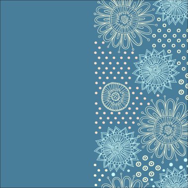 Beautiful flower seamless pattern background clipart