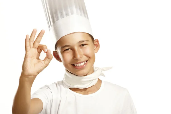 Boy cook — Stock Photo, Image