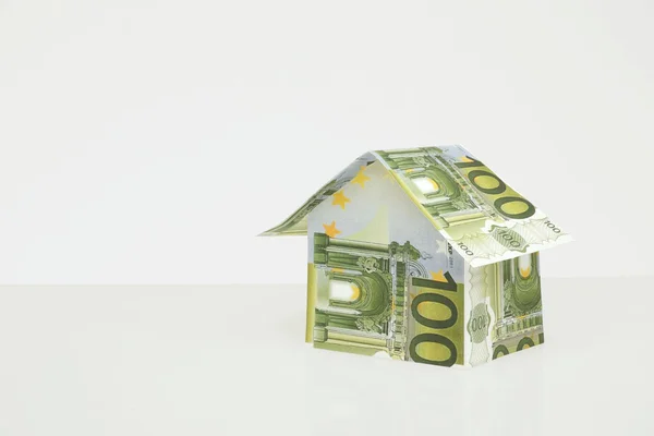 stock image Home build of money