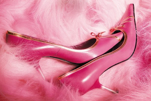 Scarpe rosa — Foto Stock