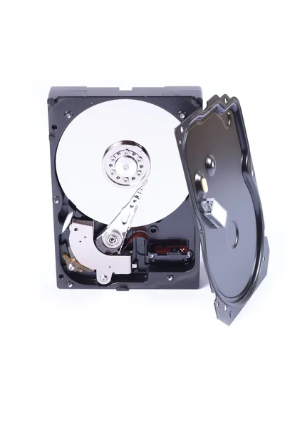 Hard disk and housing Royalty Free Stock Images