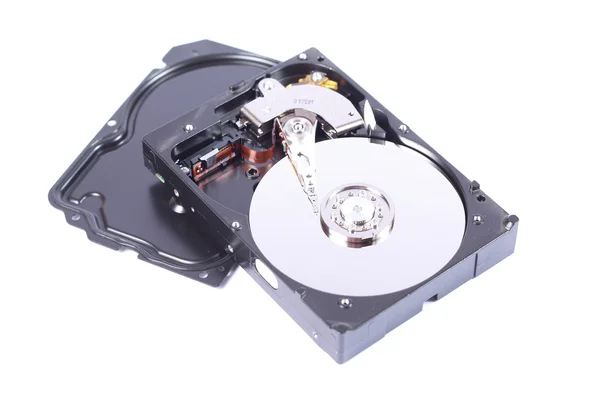 Hard disk and housing — Stock Photo, Image